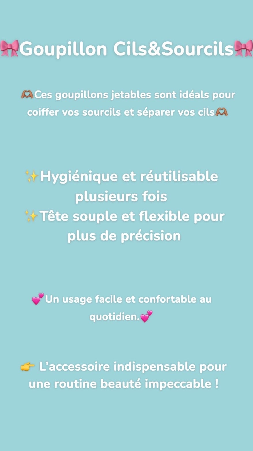 Goupillons 🎀 (50pcs)