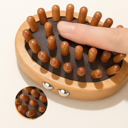 Brosse de Massage Anti-Cellulite et Cuir Chevelu 🙌🏼
